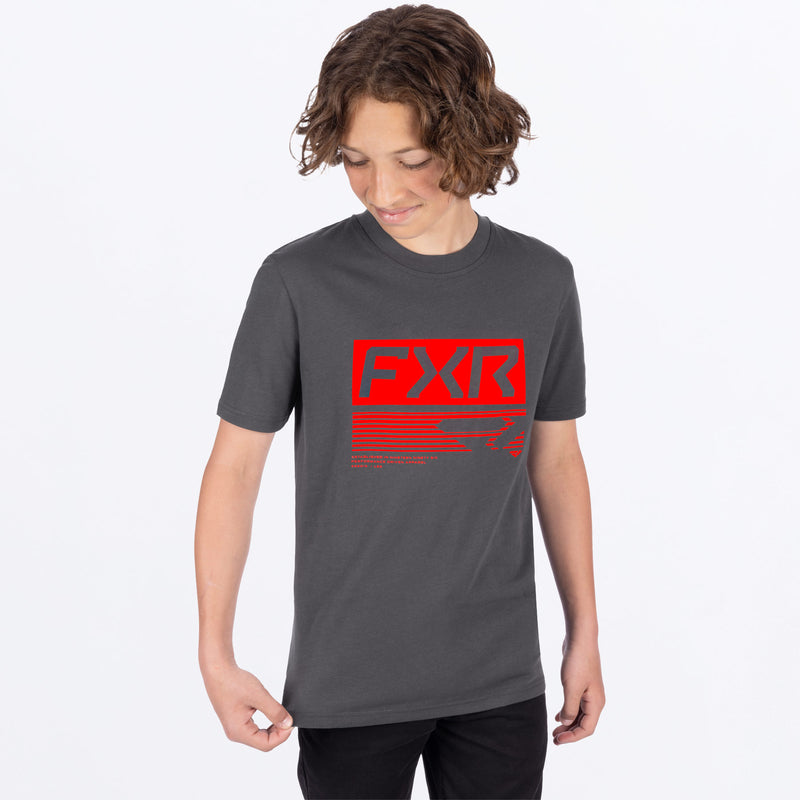 YthElevatePremium_T-Shirt_AsphaltRed_SKU_261509-_0820_Extra2