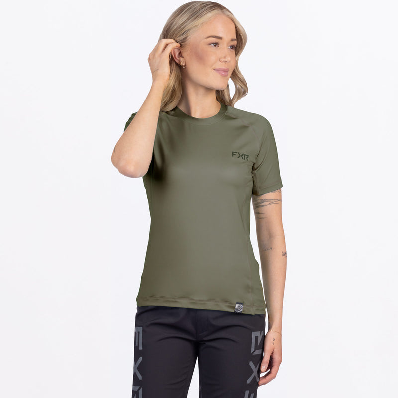 AttackUPF_TShirt_W_Moss_252269-_7900_front