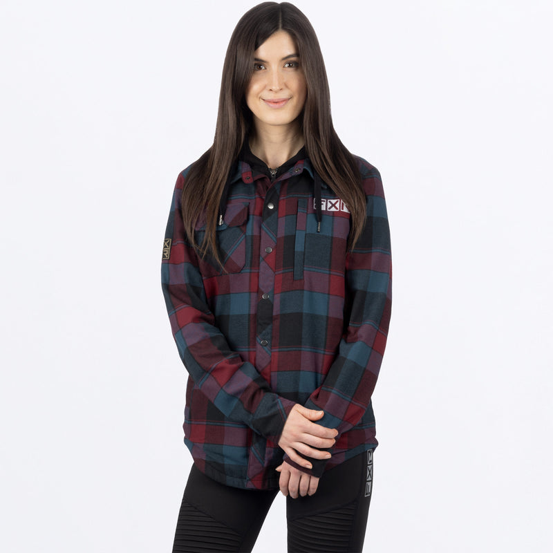 Timber_Insulated_Flannel_Jacket_W_DarkSteelMerlot_231117_0327_front
