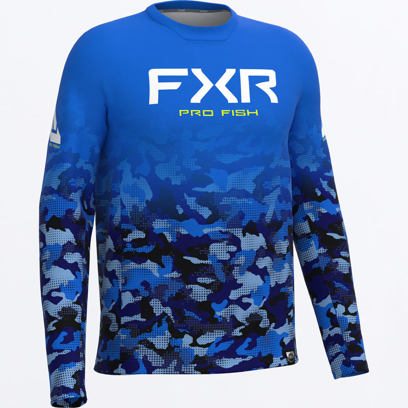 フィッシング DERBY CAMO AIR UPF LONGSLEEVE FXR XL