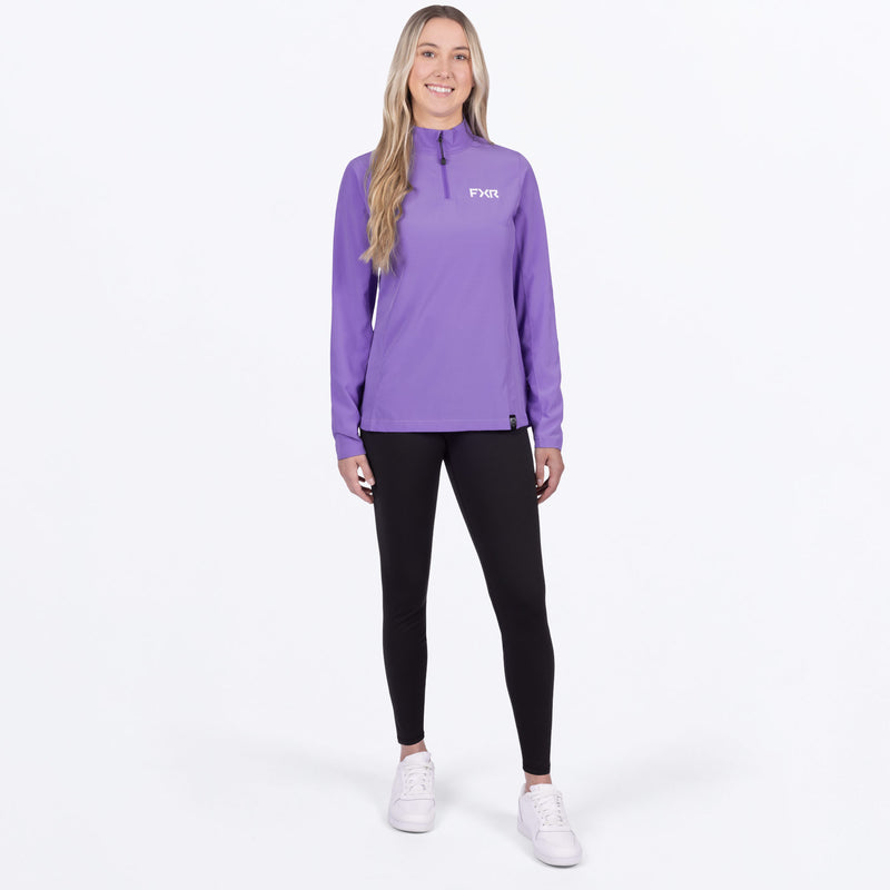 BreezeUPFQuarterZip_LS_W_Amethyst_252295-_8400_fullbody**hover**