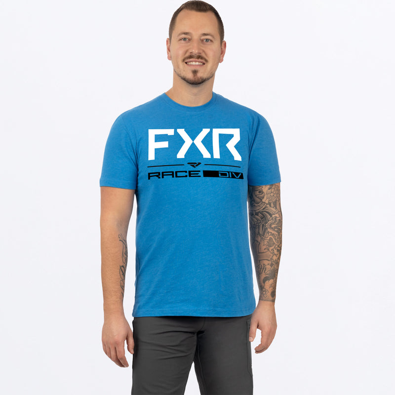 RaceDiv_Premium_T-shirt_M_BlueHeatherWhite_232066_4101_front
