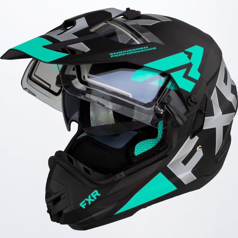 Torque X Evo Helmet with E Shield Sun Shade – FXR Racing Norway