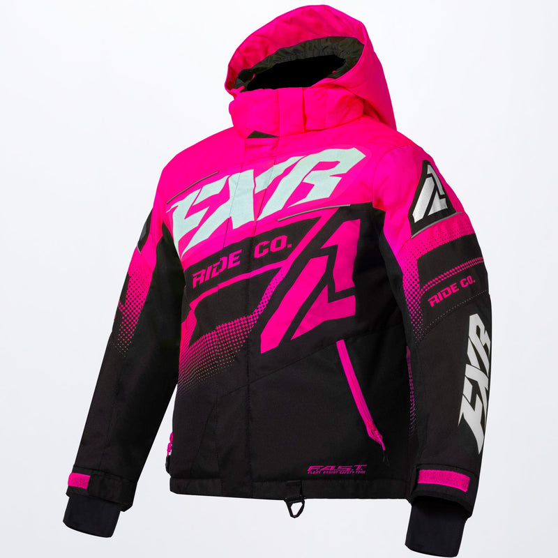 Pink Youth Motorcycle Jacket Kids Junior Motorcycle Spine Child